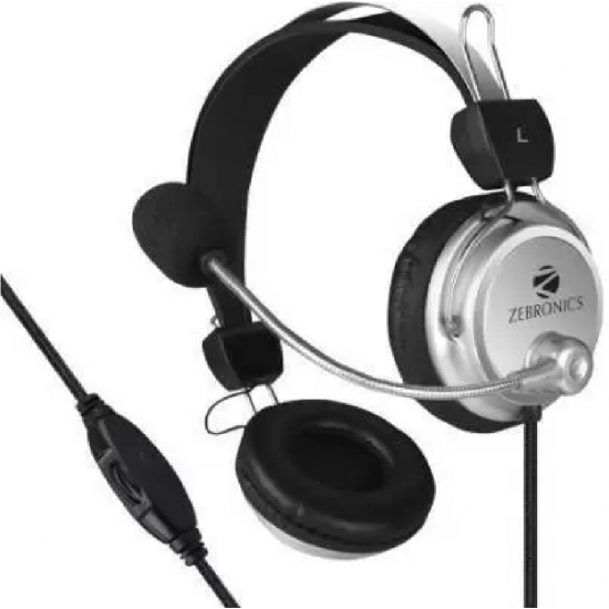 Zebronics ZEB 1000HMV On Ear Headphone with Mic